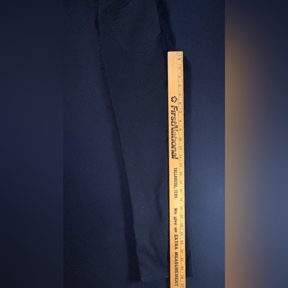 Democracy “Ab”solution Women’s Black Jeans Sz 4 Petite/ Distressed Front - Picture 7 of 9